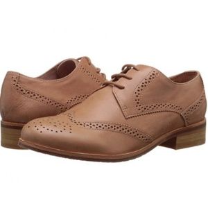 Miz Mooz Brigitta nude leather oxford